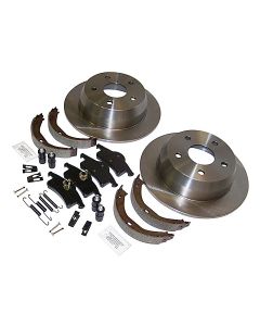 Crown Automotive 52098666K Rear Disc Brake Service Kit  for 99-04 Jeep Grand Cherokee WJ