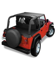 BESTOP COMBO 03-06TJ W/OE SFT TP BLK DIAM (07KIT)