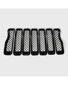 TRIM ILLUSION GRILLE OVERLAY 18-23 JL BLACK TAPE ON