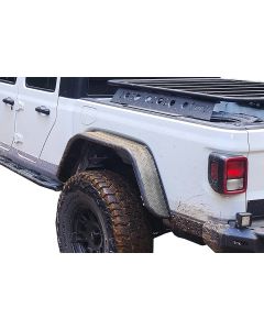 Warrior Products  Rear Tube Fender Flares for 20-23 Jeep Gladiator JT 
