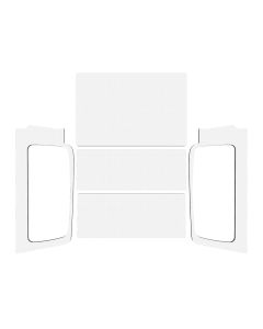 Jeep LJ Unlimited White Headliner kit