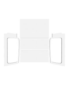 Jeep LJ Unlimited White Headliner kit