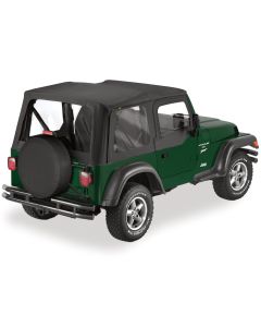 OEM 23 OZ TOP CLEAR W/DOORS TJ BLK DIA