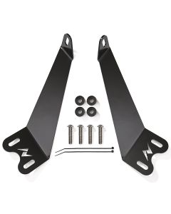 12" inch LED Bar Hood Mounting Brackets 07-18 WRANGLER JK