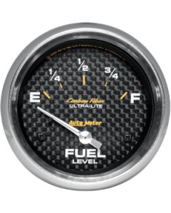 CARBON 2 5/8IN FUEL LEVEL GAUGE