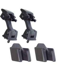Quadratec  Hood Latch Set in Black for 97-06 Jeep Wrangler TJ & Unlimited