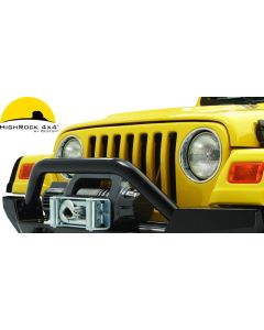 HIGH ROCK FRONT GRILL GUARD-BLACK-87-06