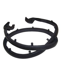 Crown Automotive 55009829 Driver Side Half Door Seal  for 87-95 Jeep Wrangler YJ