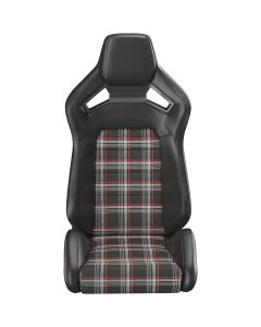 Corbeau  Plaid Sportline RRX Reclining Seat Pair for 76-18 Jeep CJ-7, Wrangler YJ, TJ, JK & Unlimited 