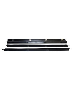 Crown Automotive 55024255MK Door Glass Weatherstrip Master Kit for 76-95 Jeep CJ and Wrangler YJ