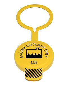 Crown Automotive 55056382AA Coolant Bottle Cap for 07-18 Jeep Wrangler JK; 05-07 Grand Cherokee WK & 06-07 Commander XK