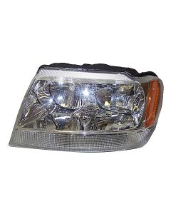 Crown Automotive 55155577AE Left Headlight Housing  for 01-04 Jeep Grand Cherokee WJ (LHD Export)