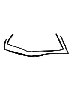 Crown Automotive 55395174K Door Glass Seal Kit  for 97-06 Jeep Wrangler TJ and Unlimited