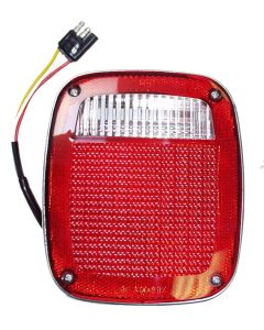 TAIL LIGHT- CHROME PASS. SIDE 81-86 CJ