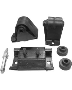 Crown Automotive 52019201K Engine Mount Kit for 87-95 Jeep Wrangler YJ with 6-Cylinder Engine