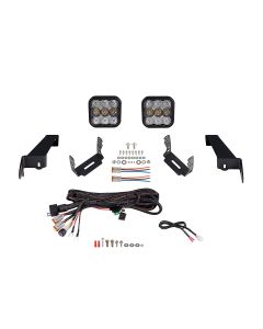 Diode Dynamics DD7279 SS5 CrossLink Bumper Pro Combo Pod Light Kit  for 18-22 Jeep Wrangler JL