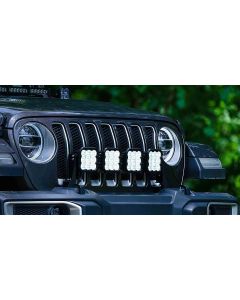 Diode Dynamics DD6826 SS5 4-Pod CrossLink Grille Lightbar Kit Sport White Combo for 18-22 Jeep Wrangler JL
