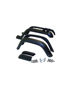 Crown Automotive 5AHK-6 6 Piece Fender Flare Kit for 87-95 Jeep Wrangler YJ