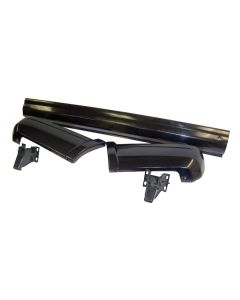 Crown Automotive 5EE84TZZAGK Rear Bumper Kit in Black  for 97-01 Jeep Cherokee XJ