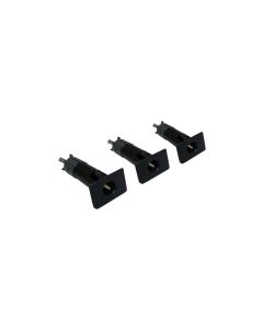 Crown Automotive 5FB63RXAK Half Door Pin Inserts in Black (3 Pack) for 87-06 Jeep Wrangler YJ, TJ & Unlimited
