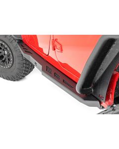 Rough Country 90800 Heavy Duty Rock Sliders for 07-18 Jeep Wrangler JK Unlimited 4-Door