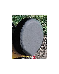 CUSTOM TIRE COVER 26 INCH BLACK VINYL