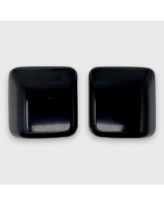 TRIM ILLUSION 2PC TAPE ON MIRROR COVERS JL JT BLACK