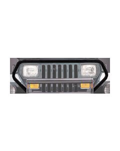 BRUSH GUARD BLACK 76-95 CJ/YJ           670-114