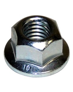 Crown Automotive 6502696 M10X1.5 Flanged Locking Nut for 97-06 Jeep Wrangler TJ; 93-19 Grand Cherokee ZJ, WJ & WK and 06-10 Commander XK