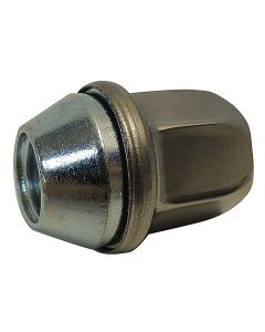 Crown Automotive 6509422AA Lug Nut with Stainless Steel Cap for 18-19 Jeep Wrangler JL 11-18 & Grand Cherokee WK2