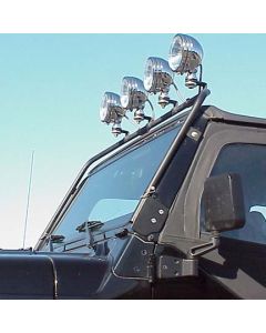 Warrior Products 844 Safari Sport Front Light Bar for 76-95 Jeep CJ-7 & Wrangler YJ