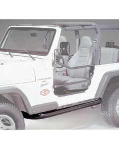 SIDEBAR SET 3IN 87-95 YJ GLOSS BLACK    370-111