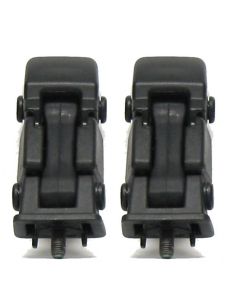 Crown Automotive 55176636K2 OE Style Hood Catch Kit for 97-06 Jeep Wrangler TJ & Unlimited