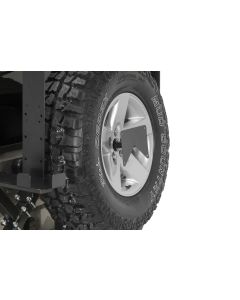 Rock Hard 4X4 RH4007 License Plate Relocation Bracket for 76-18 Jeep CJ and Wrangler YJ, TJ & JK