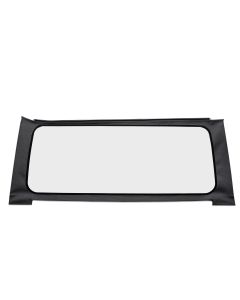 OE JL Replacement Windows - Jeep 2018-23 Wrangler JL (Rear; 2-Door or 4-Door; Black Vinyl; Clear)