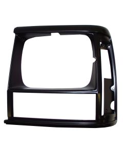 HEADLIGHT BEZEL BLK/BLK 91-92 XJ DRIVER