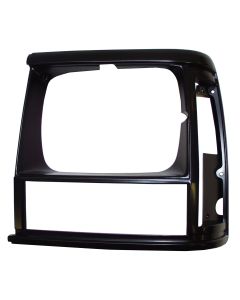 HEADLIGHT BEZEL BLK/BLK 91-92 XJ DRIVER