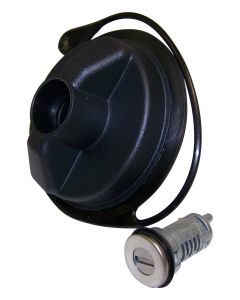 Crown Automotive 68030940AA Locking Fuel Cap for 01-11 Jeep Wrangler TJ & JK, 00-01 Cherokee XJ, 05-11 Grand Cherokee WK & Commander XK & 02-11 Liberty KJ & KK