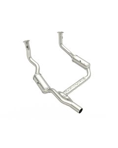 Mopar 68040901AB Front Pipe and Catalytic Converters for 10-11 Jeep Wrangler JK with 3.8L Engine