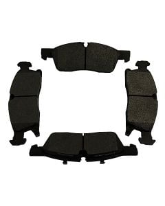 Crown Automotive 68052370AA Front Brake Pad Set  for 11-18 Jeep Grand Cherokee WK 