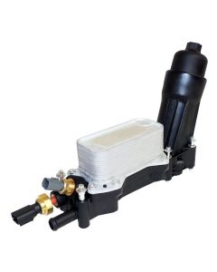 Crown Automotive 68105583AF Oil Filter and Cooler Assembly for 14-16 Jeep Wrangler JK; 14-16 Grand Cherokee WK and 14-16 Cherokee KL 