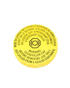 Mopar 68211910AB Brake Master Cylinder Cap for 18-19 Jeep Wrangler JL