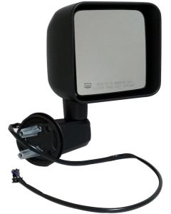 Crown Automotive 68249846AC Passenger side Heated Power Exterior Mirror for 15-18 Jeep Wrangler & Wrangler Unlimited JK