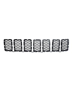Crown Automotive 68317863AA Black Grille Inserts for 16-20 Jeep Grand Cherokee WK