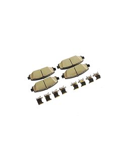 Mopar 68385238AB Rear Disc Brake Pad Kit  for 18-19 Jeep Wrangler JL with Heavy Duty Brakes