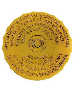 Crown Automotive 68398161AA Brake Master Cylinder Cap for 20-21 Jeep Gladiator JT; 02-07 Liberty KJ; 19-21 Cherokee KL and 11-15 Grand Cherokee WK