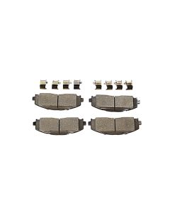 Mopar 68409860AA Front Disc Brake Pad Set  for 18-19 Jeep Wrangler JL with Standard Brakes