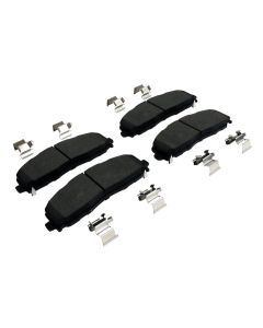 Crown Automotive 68456066AA Front Brake Pad Set  for 18-20 Jeep Wrangler JL and Gladiator JT with Heavy Duty Brakes