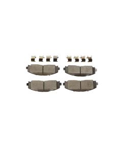 Mopar 68456066AA Front Disc Brake Pad Set  for 18-23 Jeep Wrangler JL & Gladiator JT with Heavy Duty Brakes