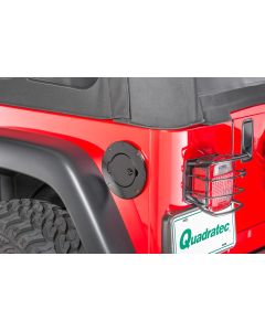 Rugged Ridge  Locking Fuel Door for 97-06 Jeep Wrangler TJ & Unlimited